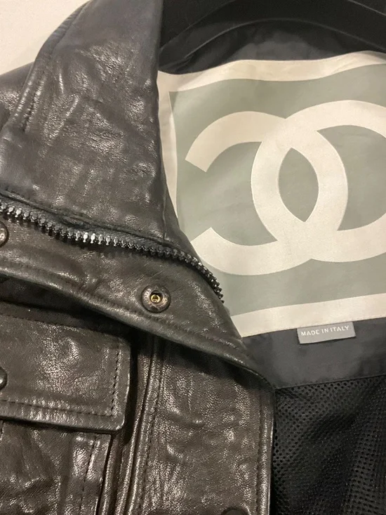 Chanel Leather Jacket - Picture 3 of 6